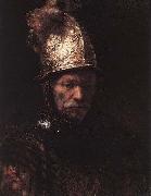 REMBRANDT Harmenszoon van Rijn Man in a Golden Helmet oil painting